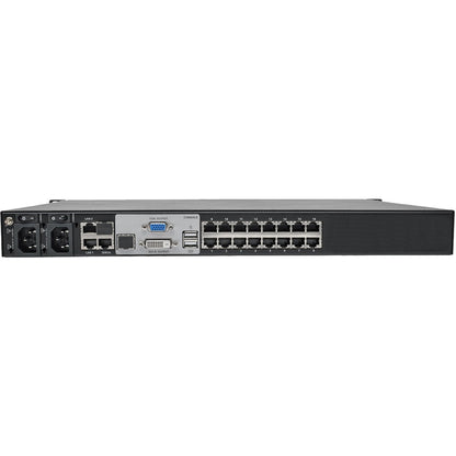 Tripp Lite 16-Port KVM Switch Cat5 Over IP 1 Local 2 Remote User 1U TAA GSA