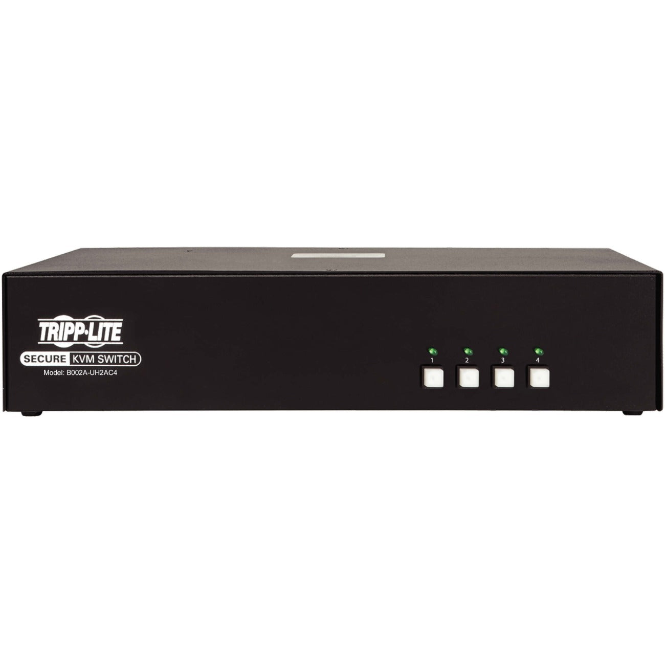 Tripp Lite Secure KVM Switch 4-Port Dual-Monitor HDMI 4K NIAP CAC PP3.0 TAA