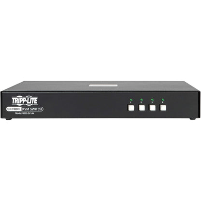 Tripp Lite Secure KVM Switch 4-Port DVI + Audio NIAP PP3.0 Certified DVI-I