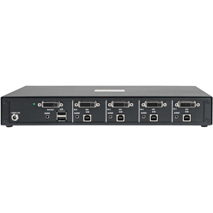 Tripp Lite Secure KVM Switch 4-Port DVI + Audio NIAP PP3.0 Certified DVI-I