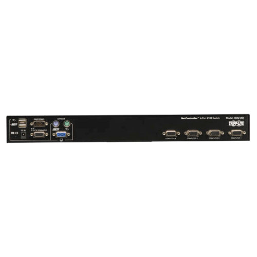 Tripp Lite 4-Port Rackmount USB / PS2 KVM Switch w/ On-Screen Display 1U