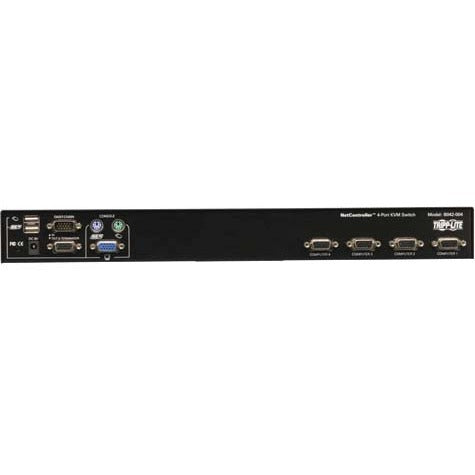 Tripp Lite 4-Port Rackmount USB / PS2 KVM Switch w/ On-Screen Display 1U