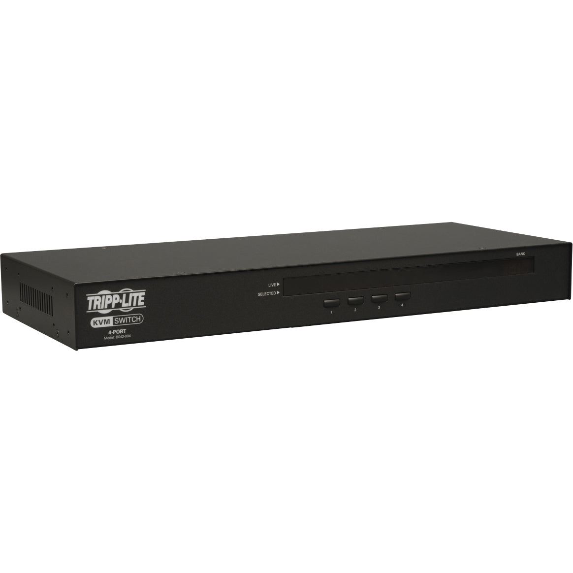 Tripp Lite 4-Port Rackmount USB / PS2 KVM Switch w/ On-Screen Display 1U