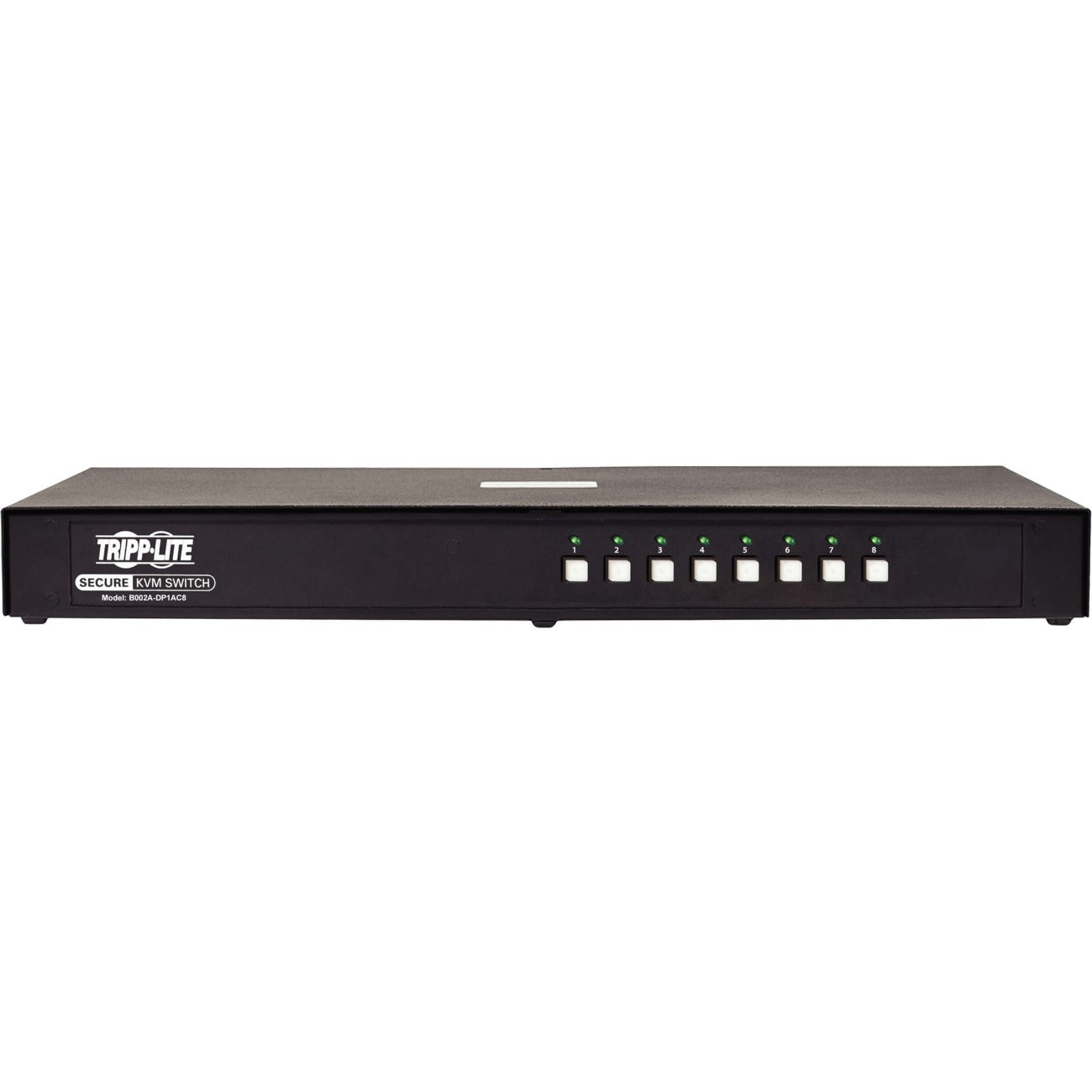 Tripp Lite Secure KVM Switch 8-Port Single-Monitor DisplayPort 4K NIAP CAC