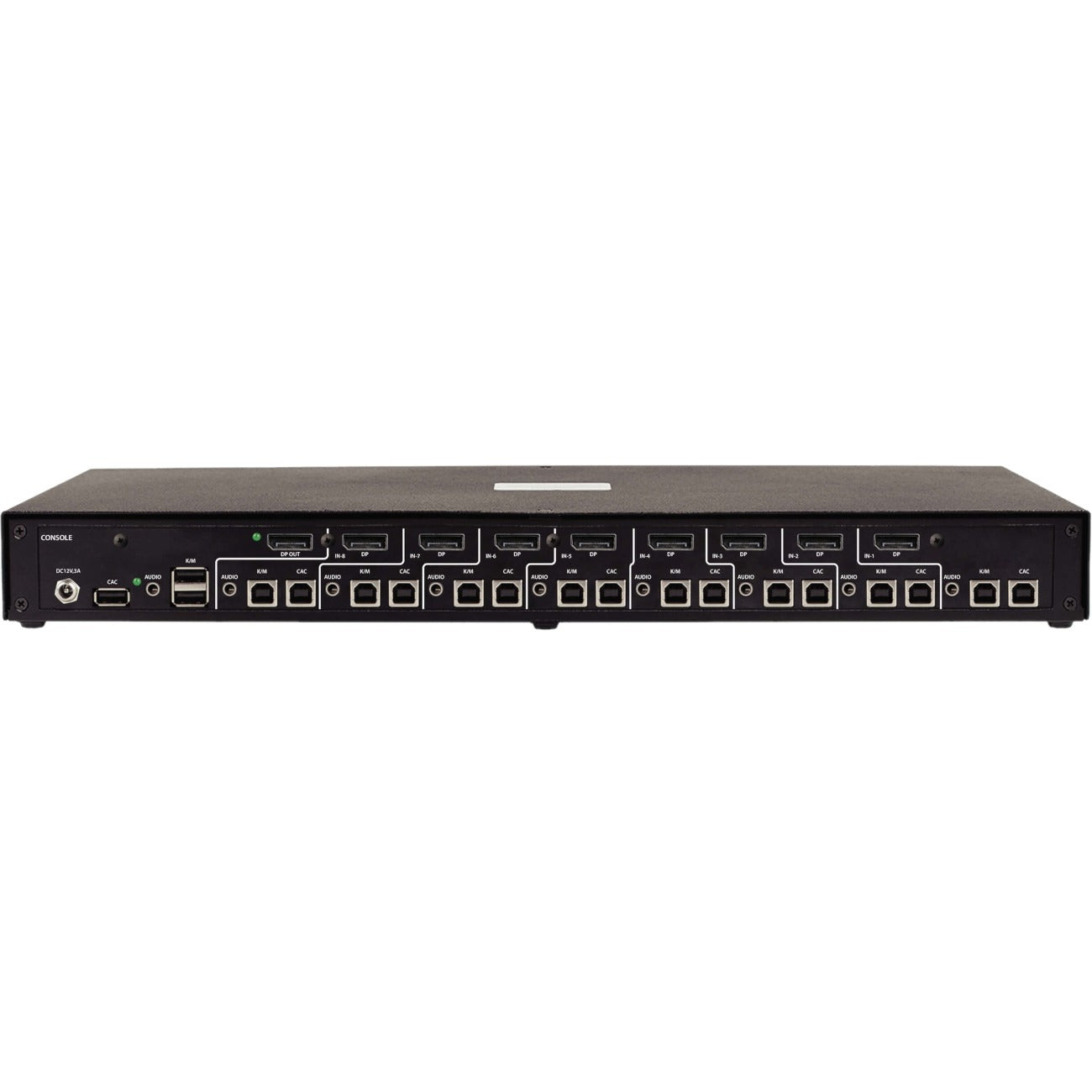 Tripp Lite Secure KVM Switch 8-Port Single-Monitor DisplayPort 4K NIAP CAC