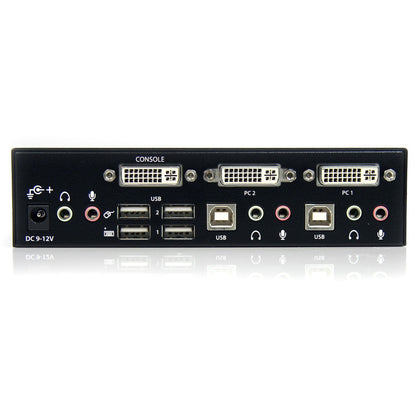 StarTech.com StarTech.com 2 Port High Resolution USB DVI Dual Link KVM Switch with Audio