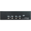 StarTech.com 4 Port Dual DisplayPort KVM Switch - DisplayPort 1.2 KVM - 4K 60Hz