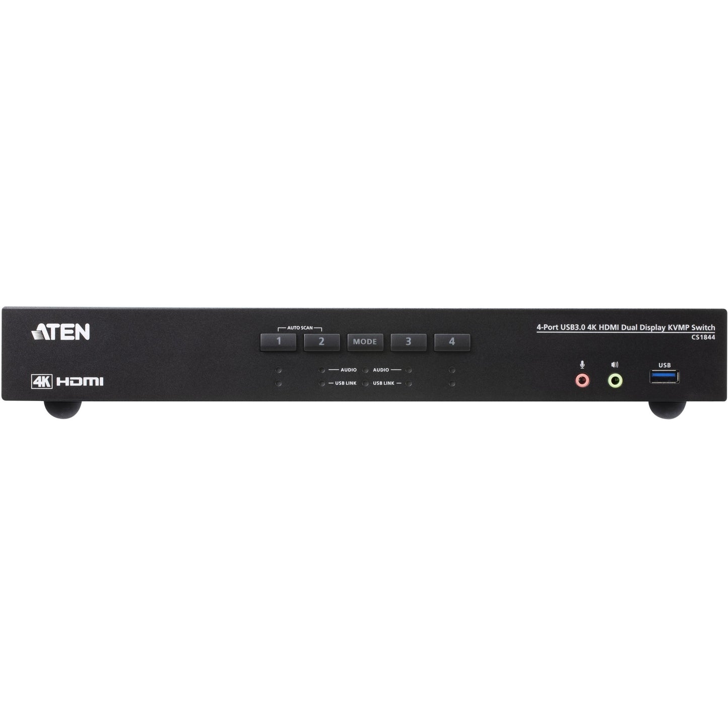 ATEN 4-Port USB 3.0 4K HDMI Dual Display KVMP Switch