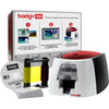 Evolis Badgy100 Plastic ID Card Solution With ID Software For Tamper Proof Professional Custom ID's On Demand With Small Border Printing