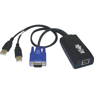 Tripp Lite KVM Switch USB Server Interface Unit Virtual Media HD15 USB RJ45