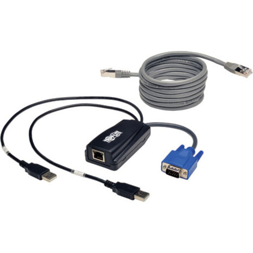 Tripp Lite KVM Switch USB Server Interface Unit Virtual Media HD15 USB RJ45