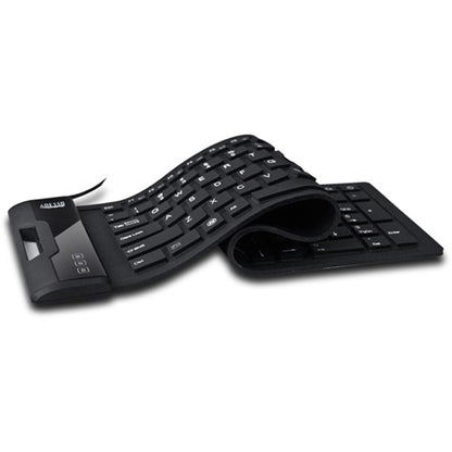 Adesso Antimicrobial Waterproof Flex Keyboard (Compact Size)