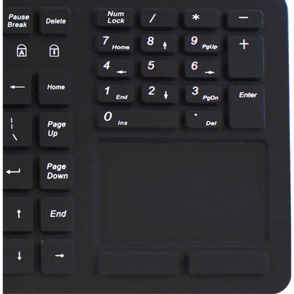 Adesso Antimicrobial Waterproof Touchpad Keyboard