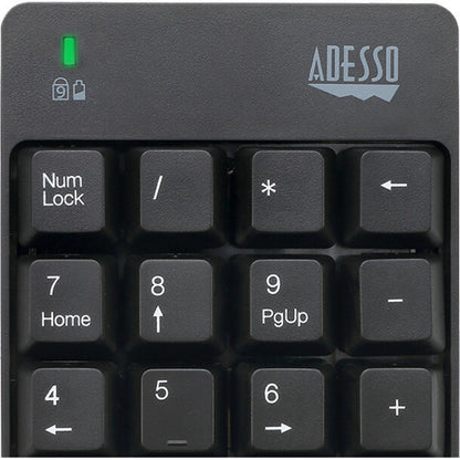 Adesso WKB-6010UB - Wireless Spill Resistant 18-Key Numeric Keypad