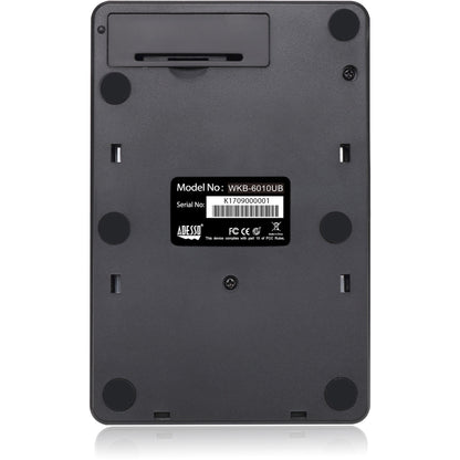 Adesso WKB-6010UB - Wireless Spill Resistant 18-Key Numeric Keypad