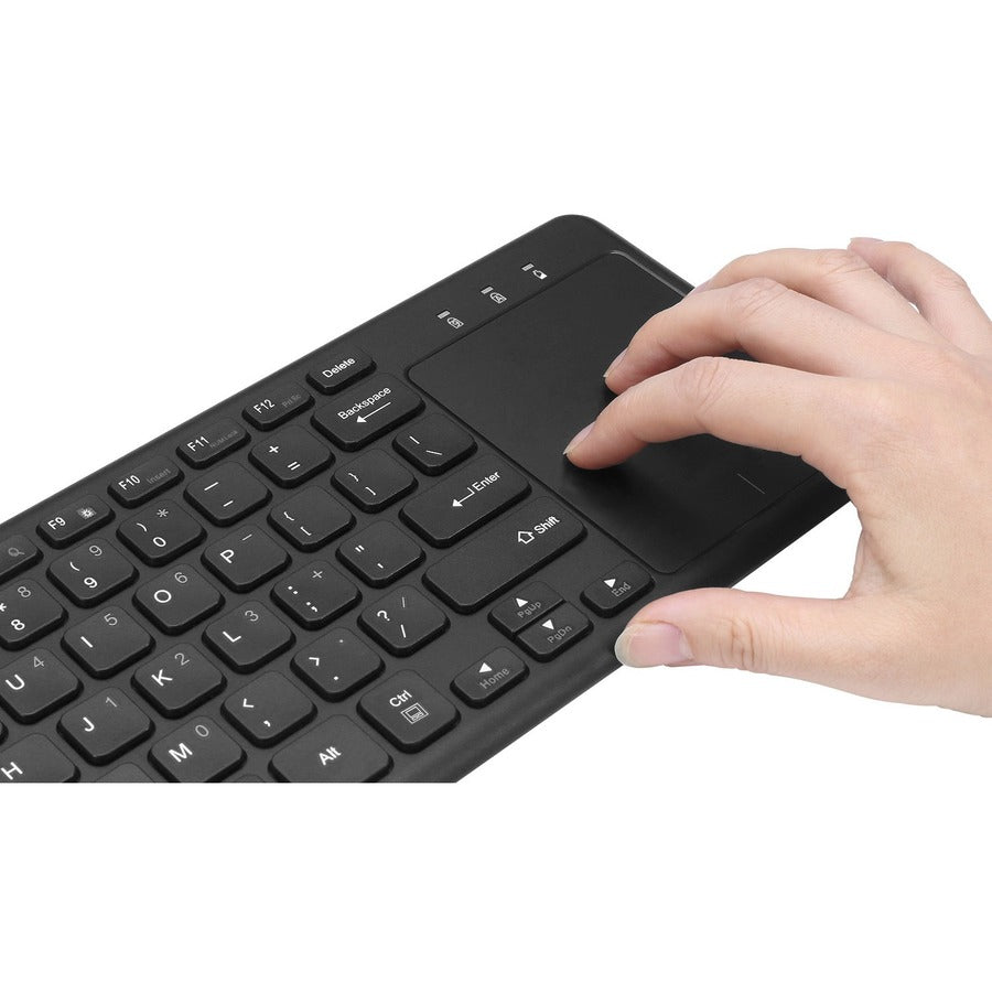 Adesso SlimTouch 4050 - Wireless Keyboard with Built-in Touchpad