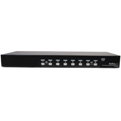 StarTech.com 8 Port Rackmount USB VGA KVM Switch w/ Audio