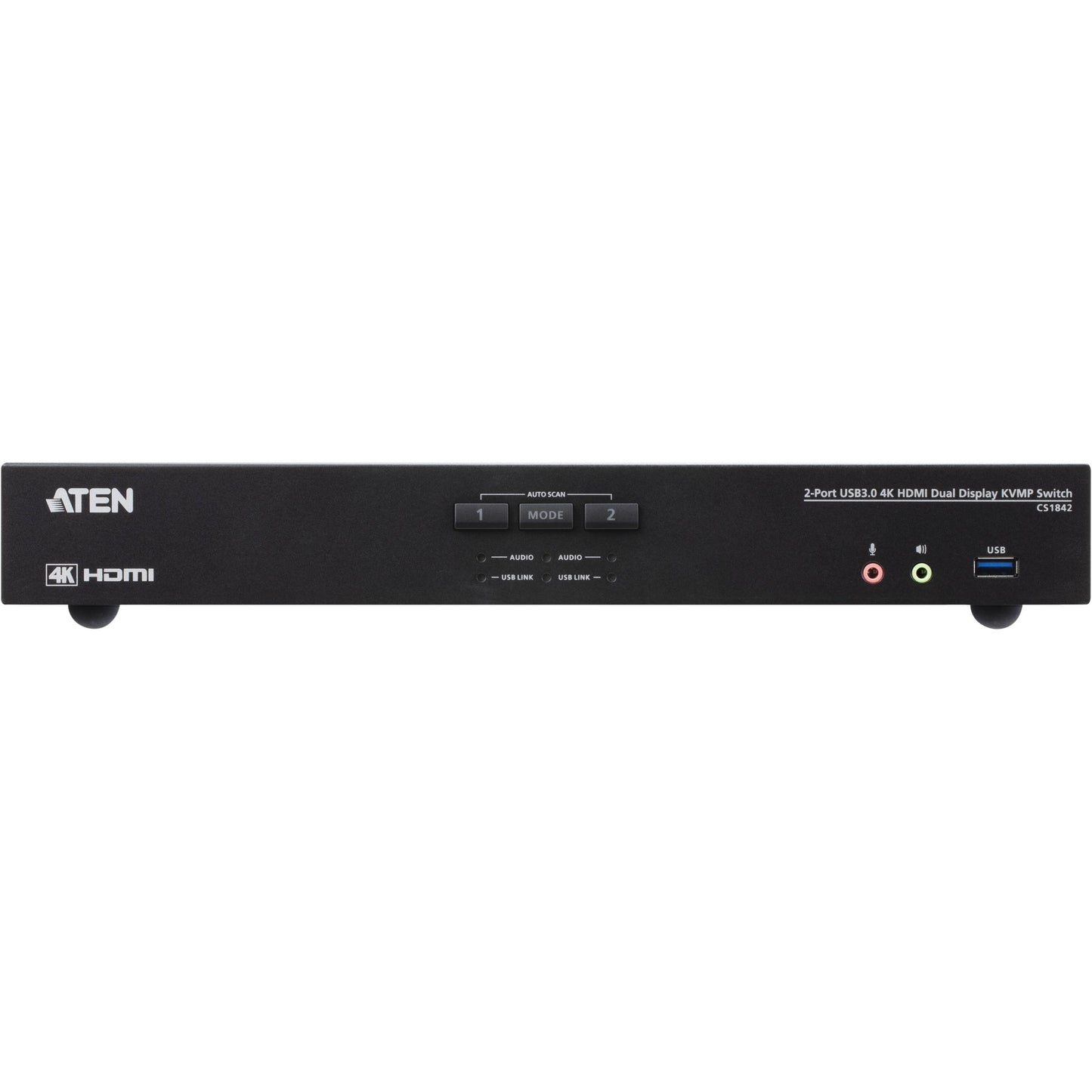 ATEN 2-Port USB 3.0 4K HDMI Dual Display KVMP Switch
