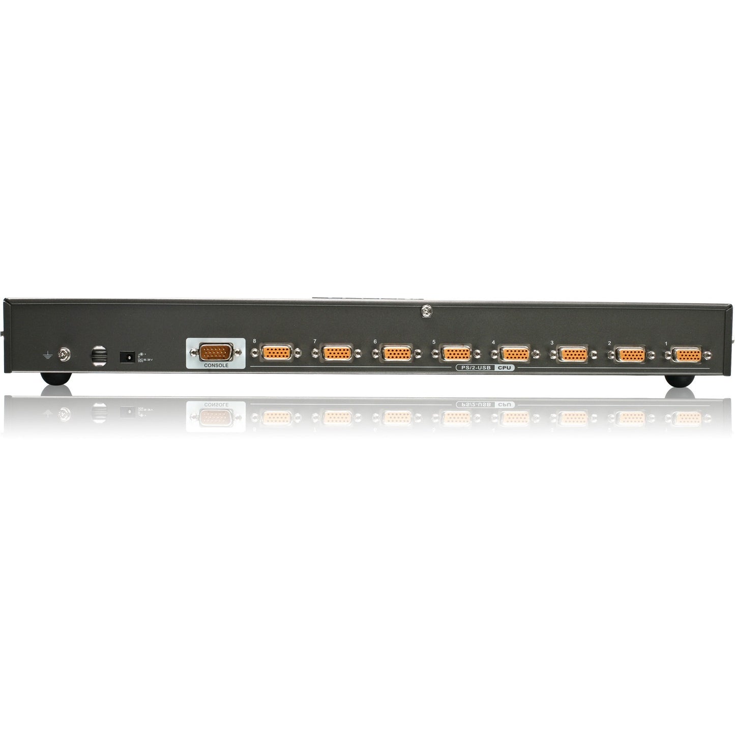 IOGEAR 8-Port USB PS/2 Combo VGA KVM Switch with USB KVM Cables