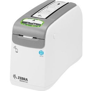 Zebra ZD510-HC Direct Thermal Printer - Monochrome - Portable - Wristband Print - Ethernet - USB - Bluetooth