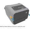 Zebra ZD421c Desktop Thermal Transfer Printer - Monochrome - Label/Receipt Print - USB - Yes - Bluetooth - Near Field Communication (NFC) - US