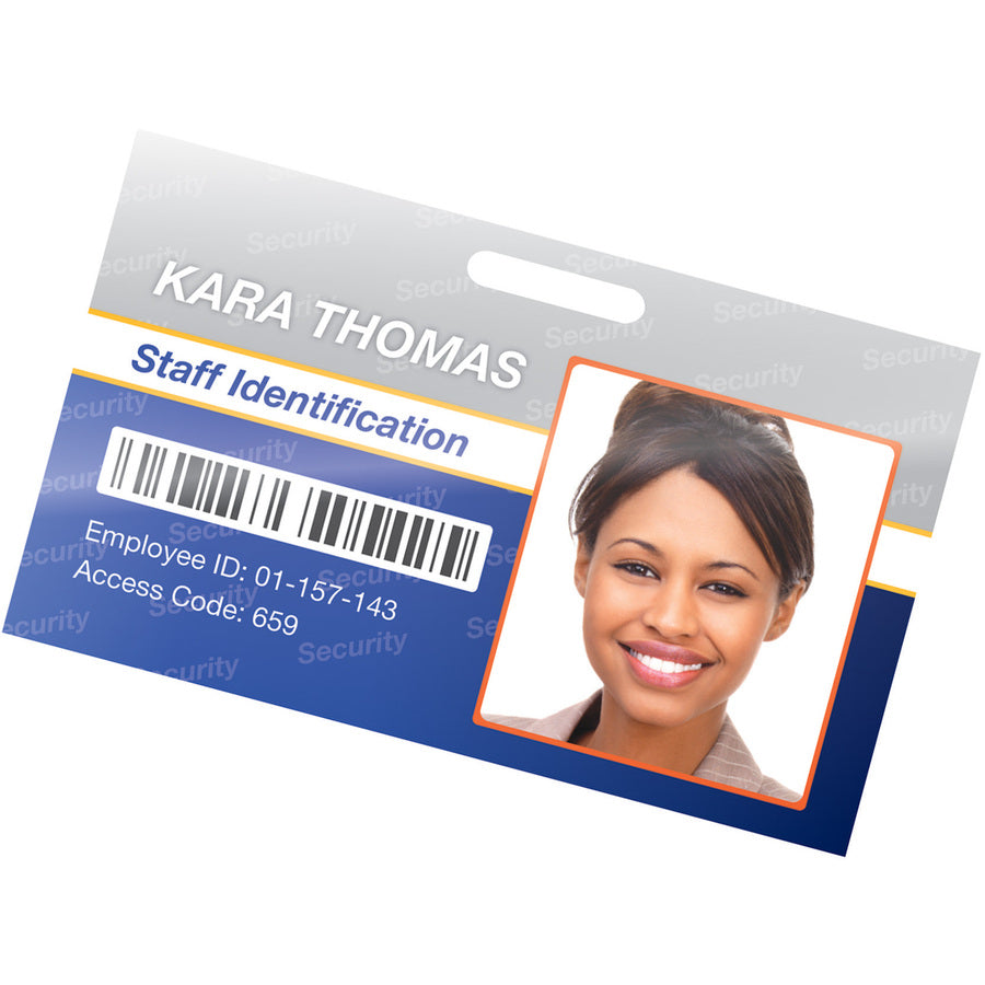 Fellowes Self-Adhesive Pouches - ID Tag, 5mil, 5 pack