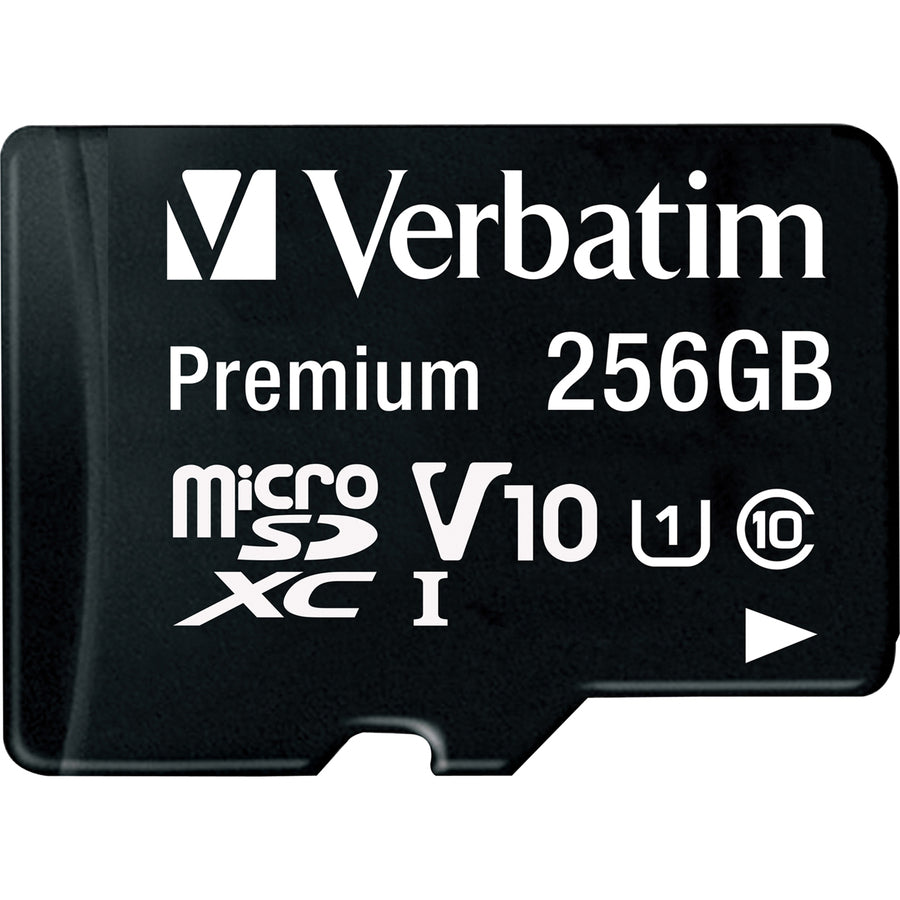 Verbatim Premium 256 GB Class 10/UHS-I (U1) microSDXC - 1 Pack