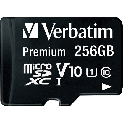 Verbatim Premium 256 GB Class 10/UHS-I (U1) microSDXC - 1 Pack