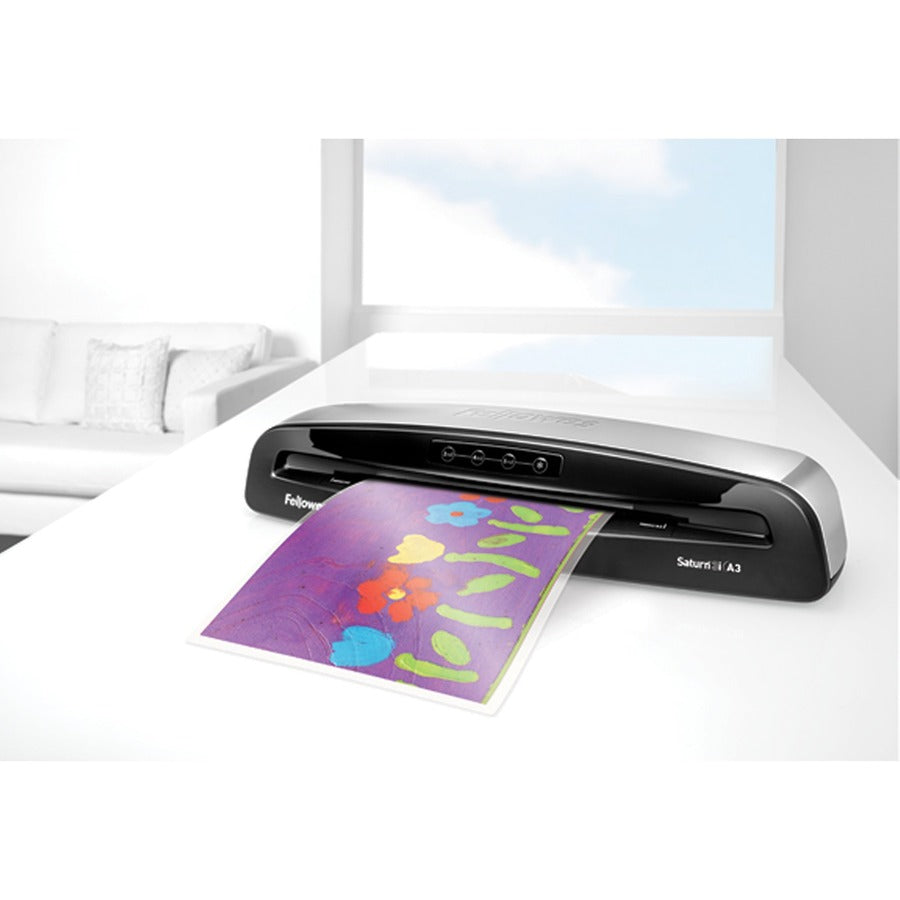 Fellowes Saturn&trade;3i 125 Laminator with Pouch Starter Kit