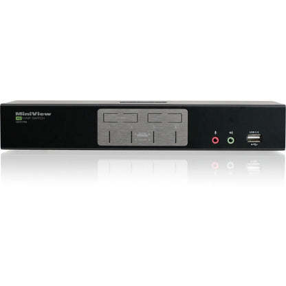 IOGEAR MiniView 4-Port HDMI Multimedia KVM Switch with Audio