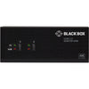 Black Box KVM Switch - 2-Port, Dual-Monitor, HDMI 2.0, 4K 60Hz, USB 3.0 Hub, Audio