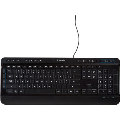 Verbatim Illuminated Wired Keyboard