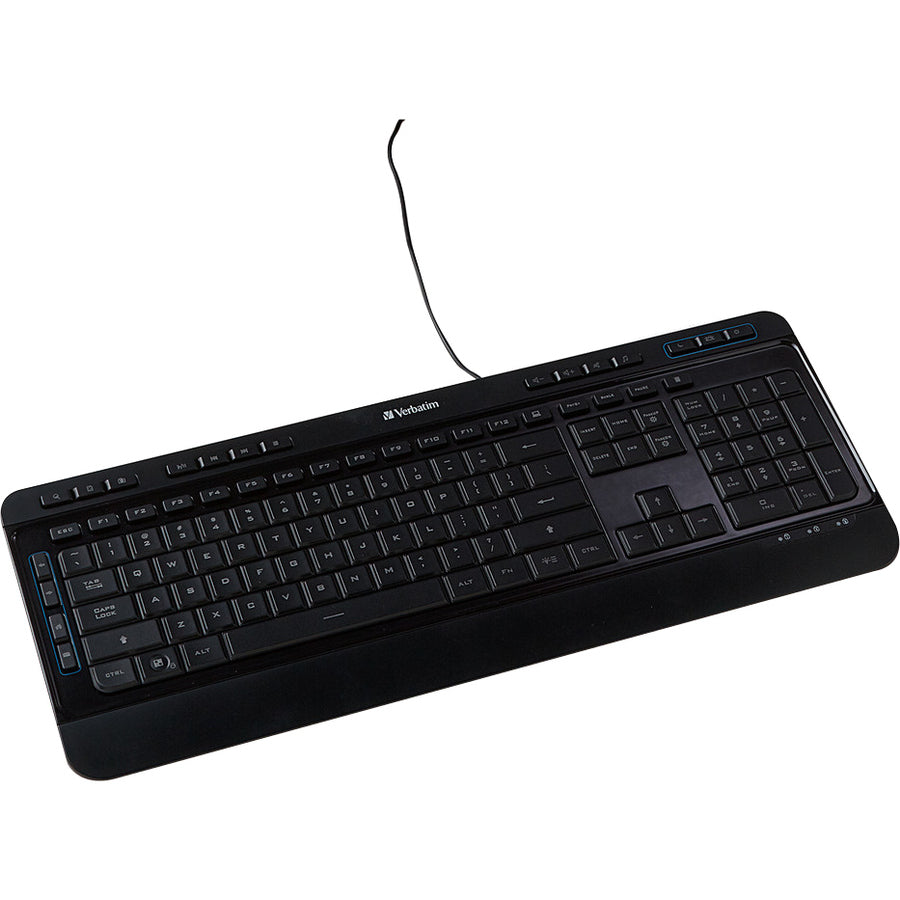 Verbatim Illuminated Wired Keyboard
