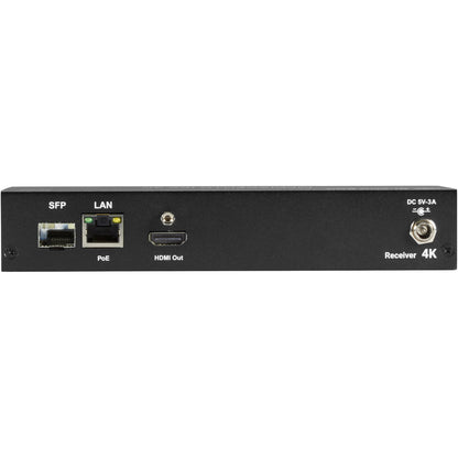 Black Box MediaCento IPX 4K Receiver - HDMI, USB, Serial, IR, Audio