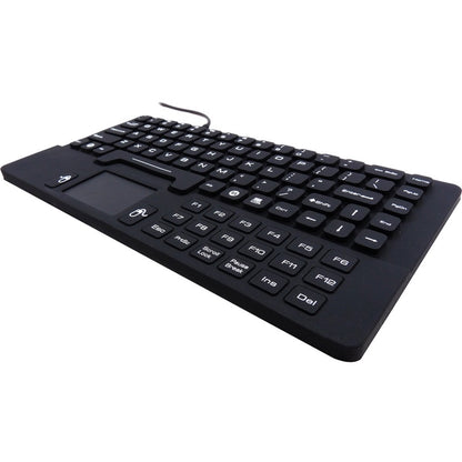 DSI WATERPROOF IP68 SILICONE MINI SIZE WIRED KEYBOARD WITH TOUCHPAD