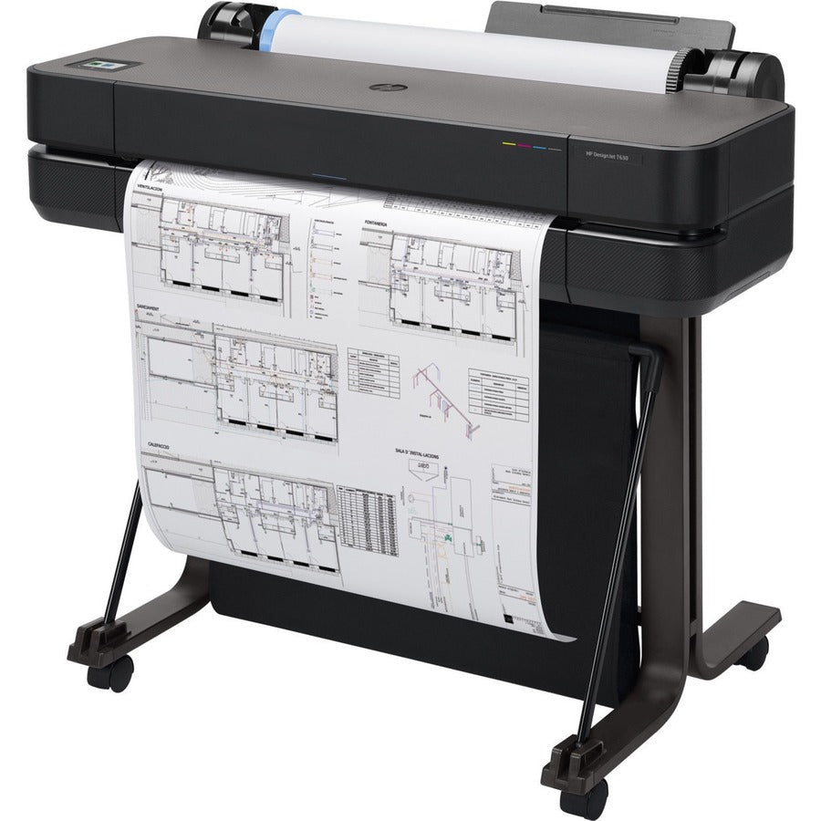 HP Designjet T630 Inkjet Large Printer 24" Print Width - Colo –