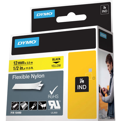 Dymo Rhino Flexible Nylon Labels