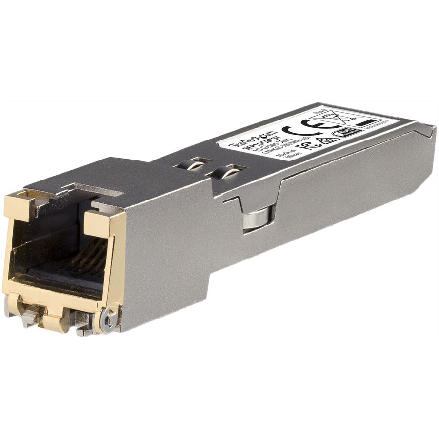 StarTech.com MSA Uncoded SFP+ Module - 10GBASE-T - 10GE Gigabit Ethernet SFP+ SFP to RJ45 Cat6/Cat5e Transceiver Module - 30m