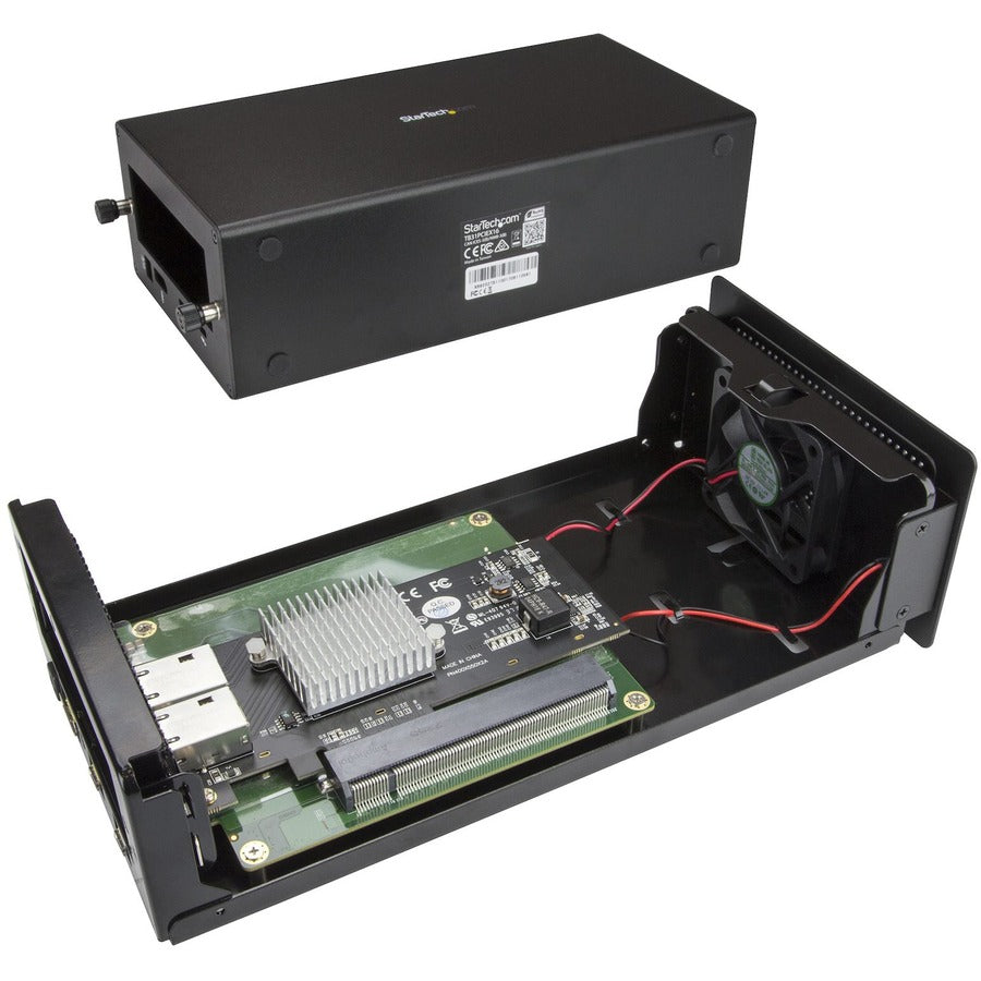 StarTech.com Thunderbolt 3 to 2-port 10GbE NIC Chassis - External PCIe  Enclosure plus Card