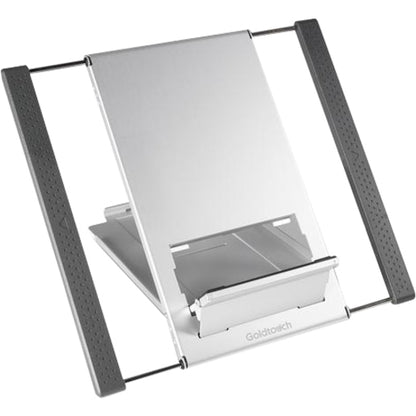 Go!2 Mobile Keyboard (Bluetooth Wireless) and Notebook Stand Bundle (Graphite Aluminum)