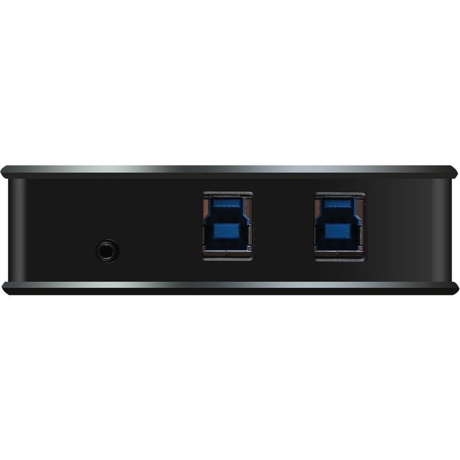 IOGEAR 2x4 USB 3.0 Peripheral Sharing Switch with USB-C Adapter