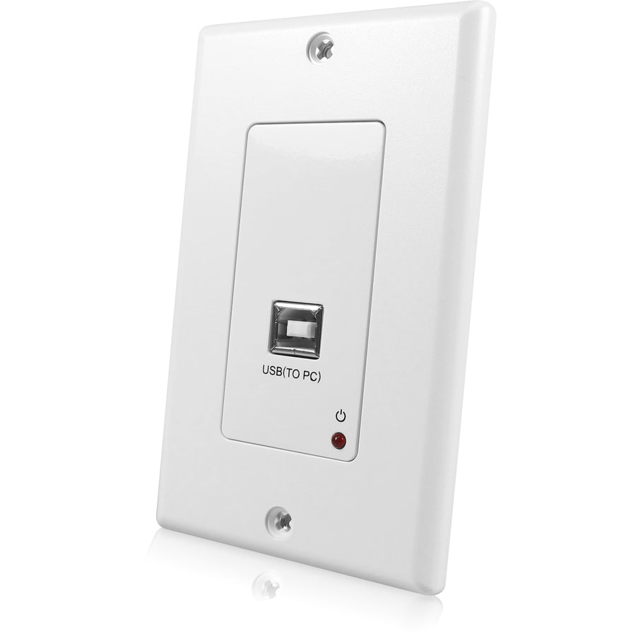 Comprehensive Pro AV/IT USB 2.0 High Speed Single Gang Wall Plate Extender Kit up to 328ft