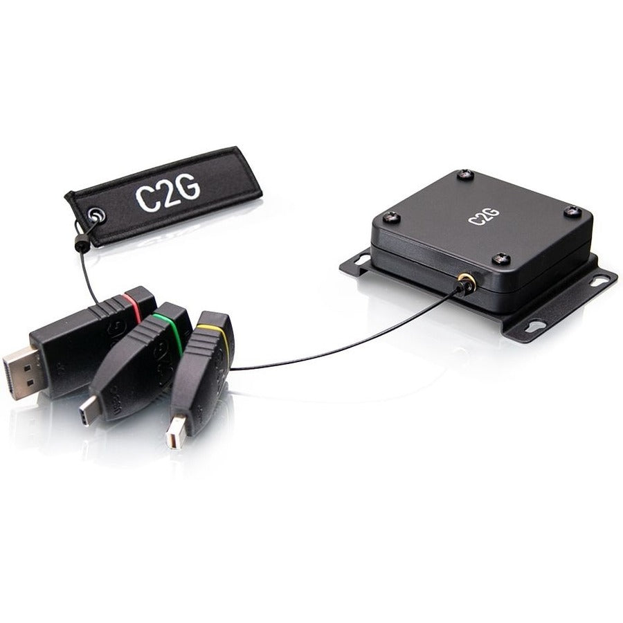 C2G 4K HDMI Retractable Universal Adapter Mount with Color Coded Connectors