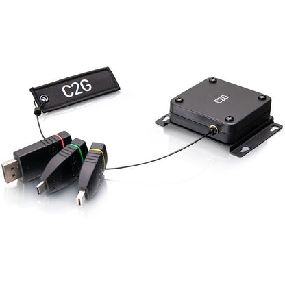 C2G 4K HDMI Retractable Universal Adapter Mount with Color Coded Connectors