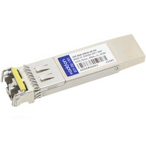 AddOn MSA and TAA Compliant 8GBase-DWDM 100GHz SFP+ Transceiver (SMF, 1556.55nm, 40km, LC, DOM)