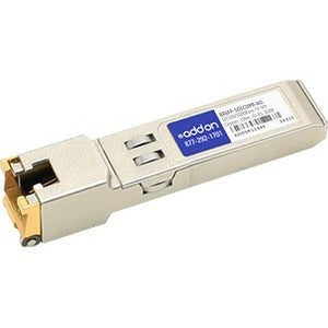 Brocade (Formerly) BRSFP-1GECOPR Compatible TAA Compliant 10/100/1000Base-TX SFP Transceiver (Copper, 100m, RJ-45)