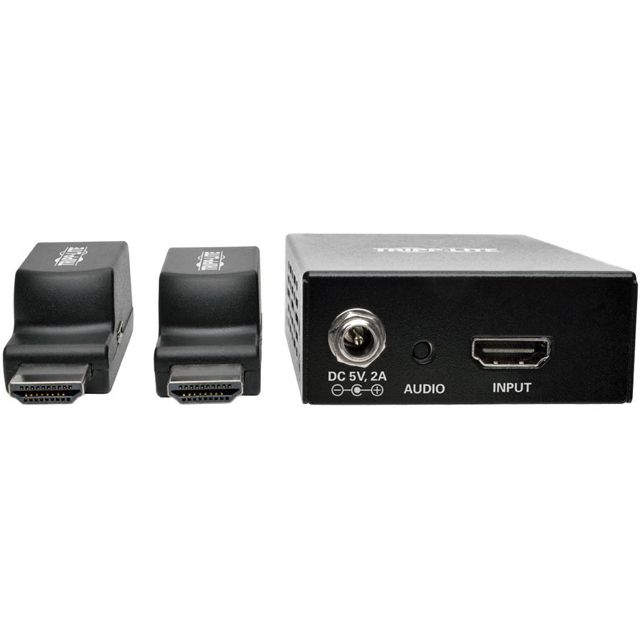 Tripp Lite 2-Port HDMI Over Cat5 Cat6 Extender Kit Power Over Cable, 1080p @ 60Hz TAA
