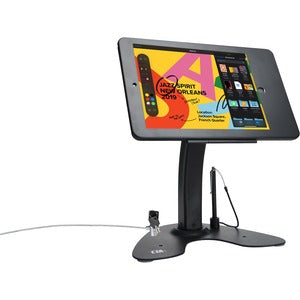 CTA Digital Desk Mount for iPad, iPad Air, iPad Pro, Card Reader