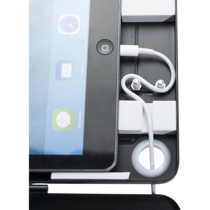 CTA Digital Desk Mount for iPad, iPad Air, iPad Pro, Card Reader