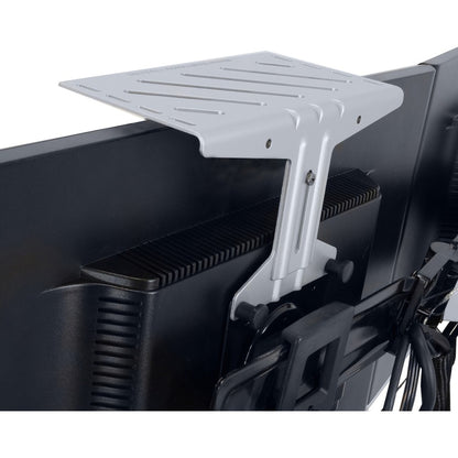 Ergotron Mounting Shelf for Wall Mounting System, Video Conferencing Camera, Webcam, Display Cart - Silver
